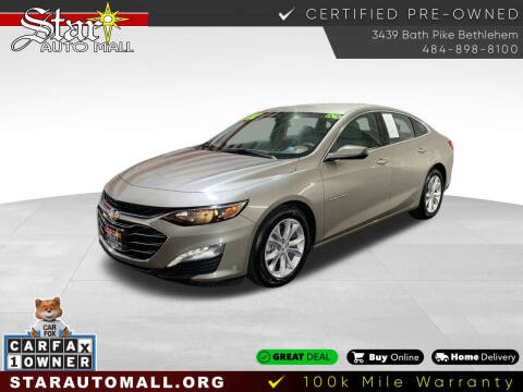 2022 Chevrolet Malibu for sale at STAR AUTO MALL 512 in Bethlehem PA