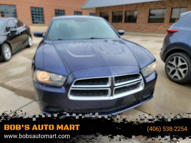 2014 Dodge Charger for sale at BOB'S AUTO MART in Lewistown MT