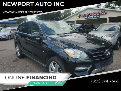 2012 Mercedes-Benz M-Class for sale at NEWPORT AUTO INC in Tampa FL