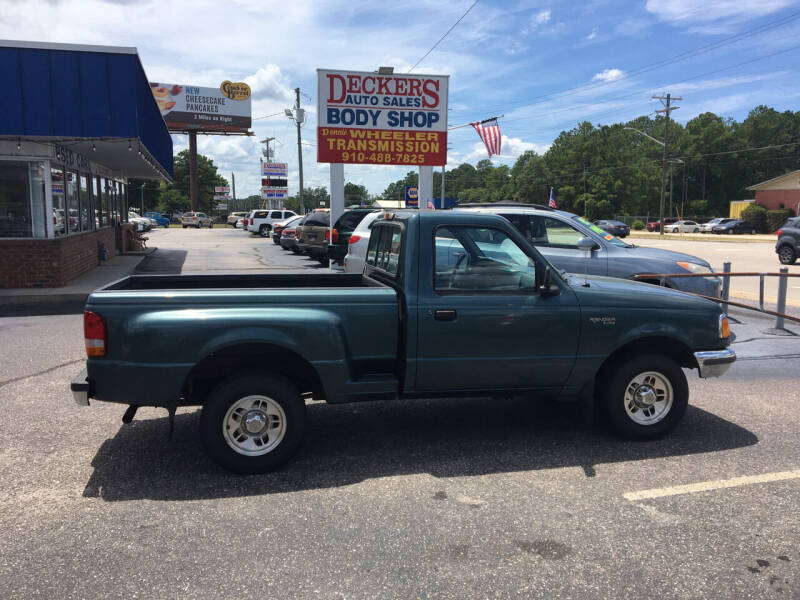 1997 Ford Ranger for sale at Deckers Auto Sales Inc in Fayetteville NC