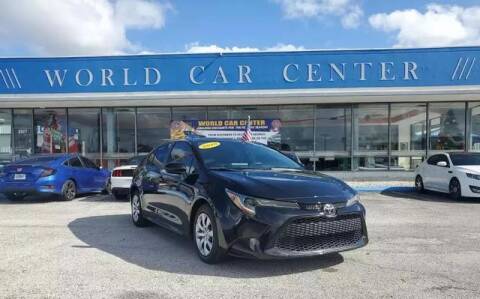 2020 Toyota Corolla for sale at WORLD CAR CENTER & FINANCING LLC in Kissimmee FL