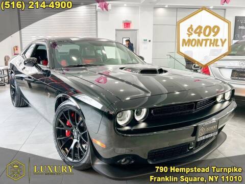 2018 Dodge Challenger for sale at LUXURY MOTOR CLUB in Franklin Square NY