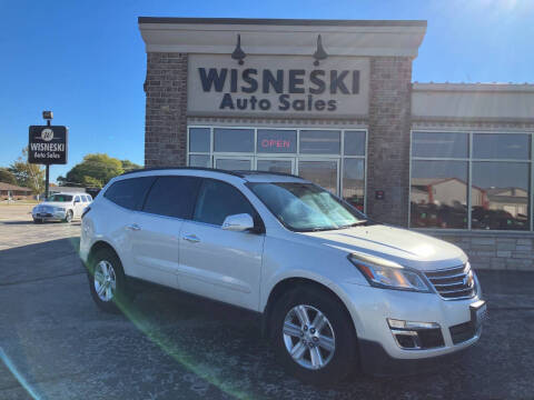 2013 Chevrolet Traverse for sale at Wisneski Auto Sales, Inc. in Green Bay WI