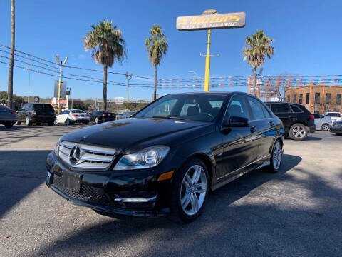 2012 Mercedes-Benz C-Class for sale at A MOTORS SALES AND FINANCE - 5630 San Pedro Ave in San Antonio TX