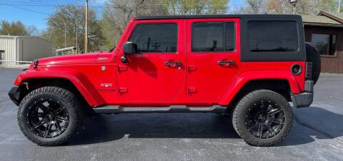 2018 Jeep Wrangler JK Unlimited for sale at G L TUCKER AUTO SALES in Joplin MO
