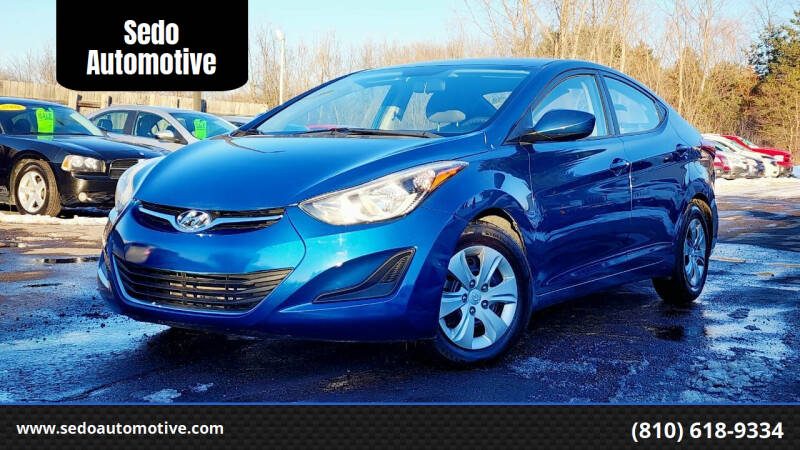 2016 Hyundai Elantra for sale at Sedo Automotive in Davison MI