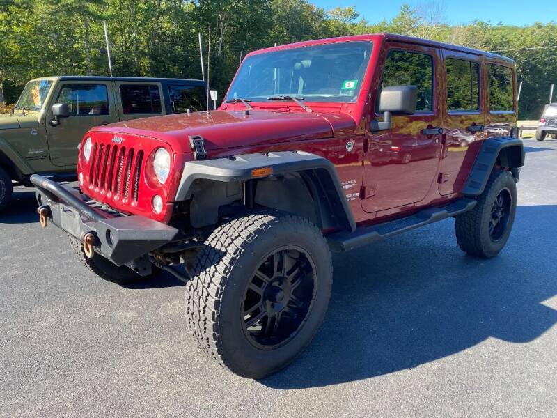 2012 Jeep Wrangler Unlimited for sale at Route 4 Motors INC in Epsom NH
