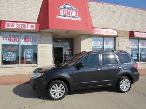 2012 Subaru Forester for sale at Tony's Auto World in Cleveland OH