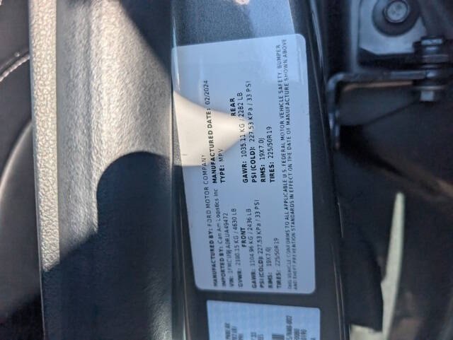 2024 Ford Escape Platinum