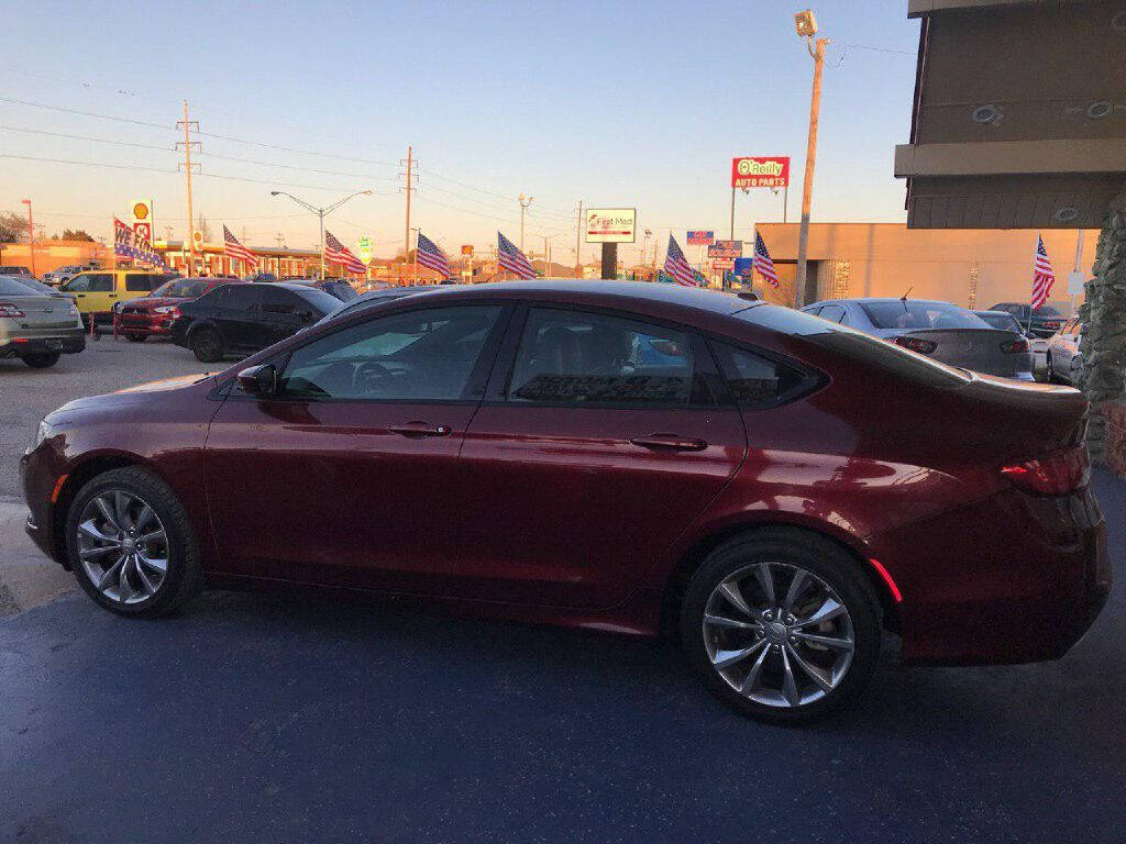 2015 Chrysler 200 for sale at Caspian Auto Sales in Oklahoma City, OK