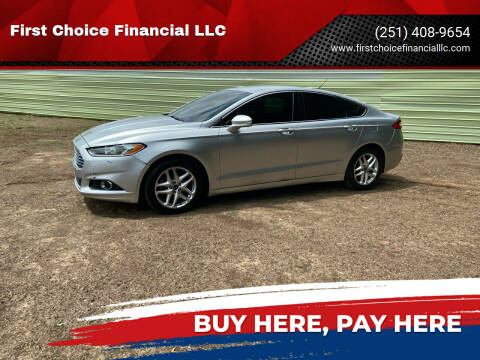 2013 Ford Fusion for sale at First Choice Financial LLC in Semmes AL