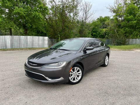 2015 Chrysler 200 for sale at Hatimi Auto LLC in Buda TX