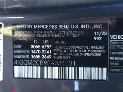 2023 Mercedes-Benz EQE EQE 500 4MATIC