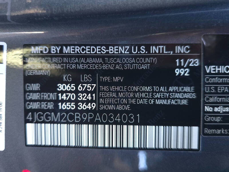 2023 Mercedes-Benz EQE EQE 500 4MATIC