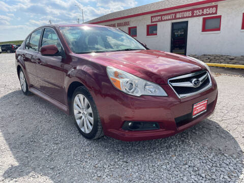 2012 Subaru Legacy for sale at Sarpy County Motors in Springfield NE