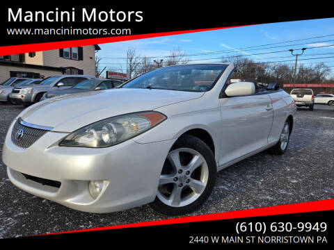 2005 Toyota Camry Solara for sale at Mancini Motors in Norristown PA