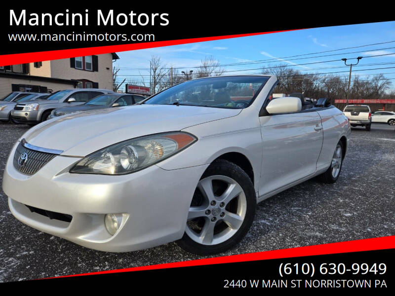 2005 Toyota Camry Solara for sale at Mancini Motors in Norristown PA