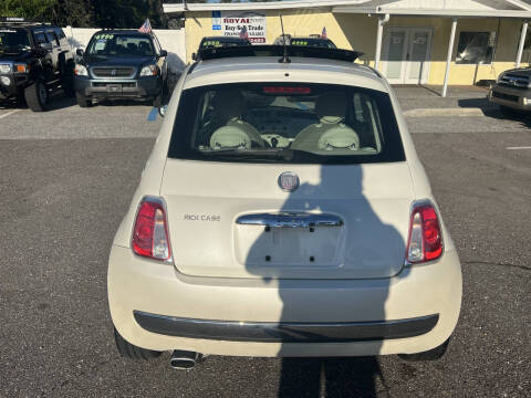 2012 FIAT 500 Lounge