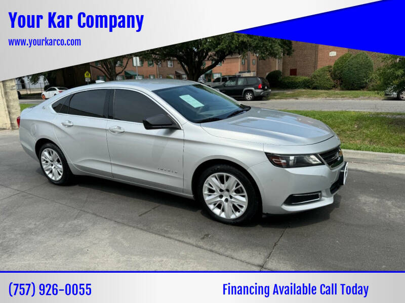 2018 Chevrolet Impala for sale at Your Kar Company in Norfolk VA