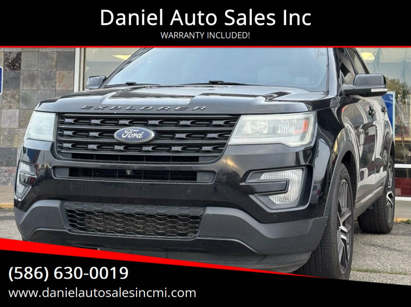 2017 Ford Explorer for sale at Daniel Auto Sales Inc in Clinton Township MI