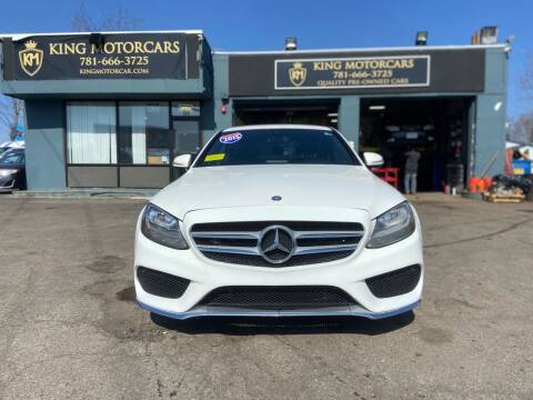 2015 Mercedes-Benz C-Class for sale at King Motor Cars in Saugus MA