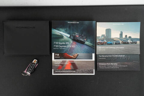 2025 Porsche 718 Boxster Spyder RS