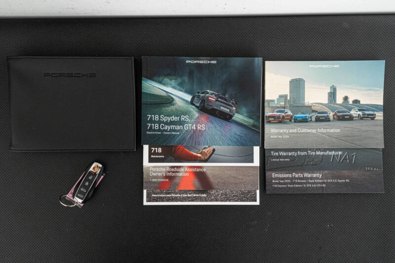 2025 Porsche 718 Boxster Spyder RS