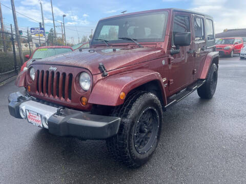 2008 Jeep Wrangler Unlimited for sale at Salem Motorsports in Salem OR