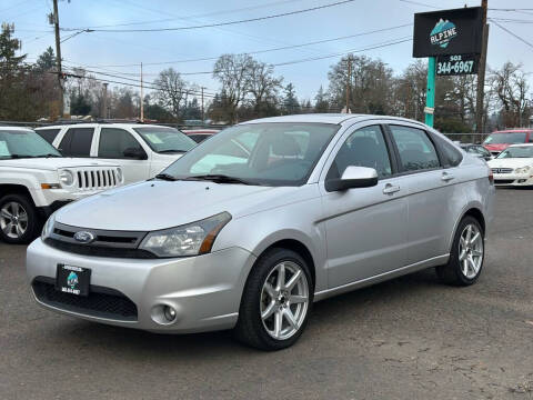 2010 Ford Focus for sale at ALPINE MOTORS in Milwaukie OR