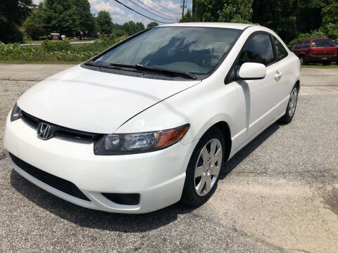 2007 Honda Civic for sale at Fayette Auto Sales in Fayetteville GA