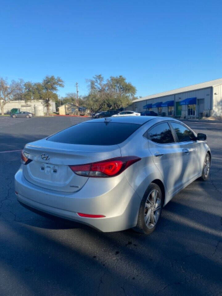 2015 Hyundai ELANTRA for sale at AUSTIN PREMIER AUTO in Austin, TX