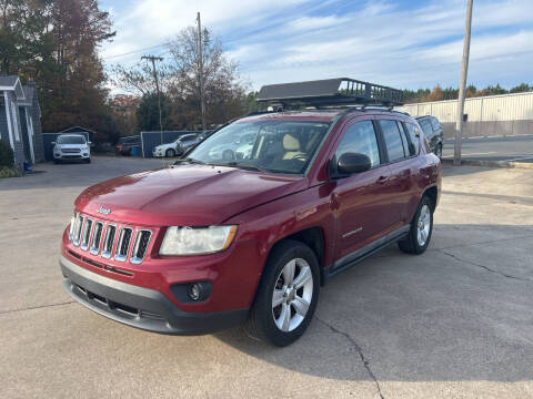 2011 Jeep Compass for sale at EASTSIDE MOTORS, LLC in Albemarle NC