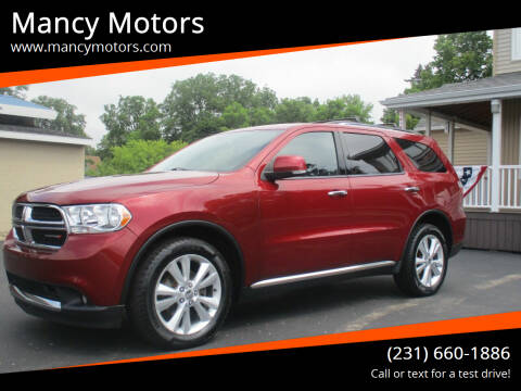 2013 Dodge Durango for sale at Mancy Motors - Manton in Manton MI