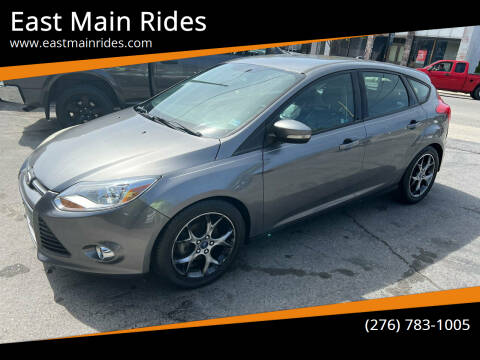 2014 Ford Focus for sale at East Main Rides in Marion VA