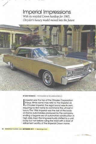 1965 Chrysler Imperial