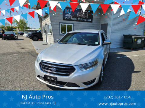2015 Ford Taurus for sale at NJ Auto Pros in Tinton Falls NJ