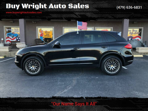2014 Porsche Cayenne for sale at Buy Wright Auto Sales in Rogers AR