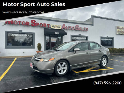 2007 Honda Civic for sale at Motor Sport Auto Sales in Waukegan IL