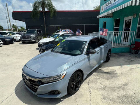 2021 Honda Accord for sale at JM Automotive in Hollywood FL