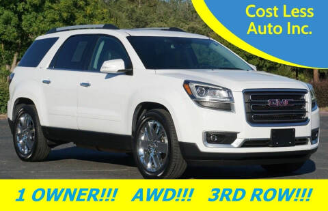 2017 GMC Acadia Limited for sale at Cost Less Auto Inc. in Rocklin CA