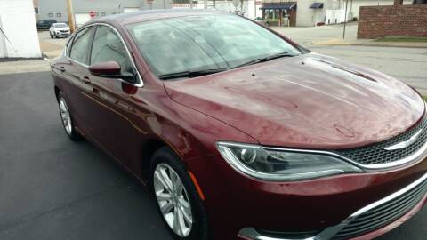 2016 Chrysler 200 for sale at Graft Sales and Service Inc in Scottdale PA