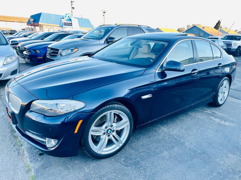 2011 BMW 5 Series for sale at Sunset Motors in Manteca CA