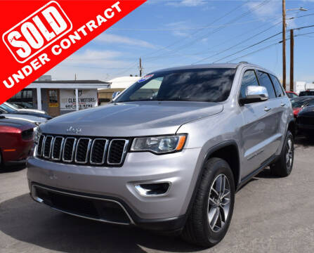 2018 Jeep Grand Cherokee for sale at 1st Class Motors in Phoenix AZ