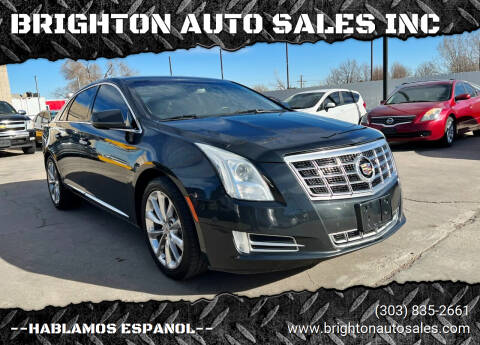 2014 Cadillac XTS for sale at BRIGHTON AUTO SALES INC in Brighton CO