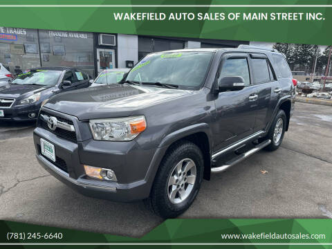 2013 Toyota 4Runner for sale at Wakefield Auto Sales of Main Street Inc. in Wakefield MA