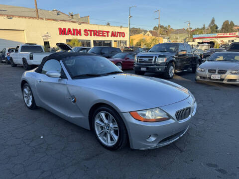 2004 BMW Z4 for sale at Main Street Auto in Vallejo CA