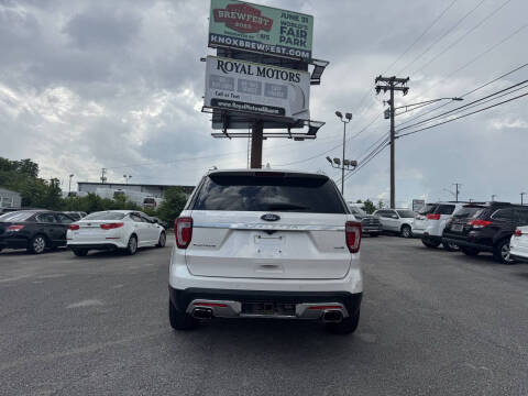 2016 Ford Explorer Platinum