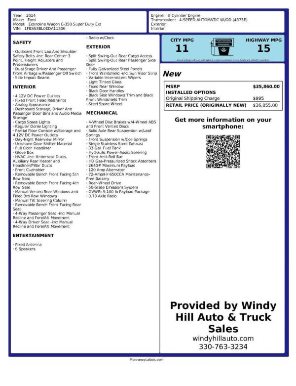 2014 Ford E-Series