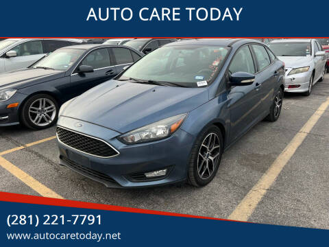 2018 Ford Focus for sale at AUTO CARE TODAY in Spring TX