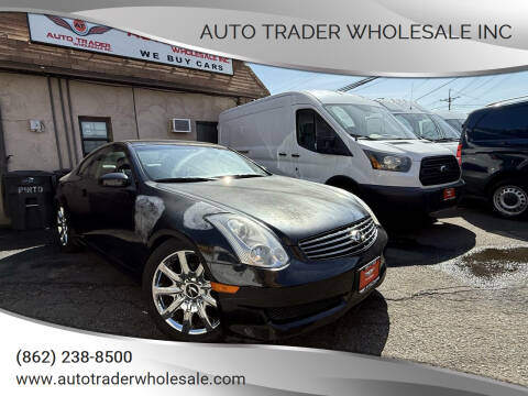 2006 Infiniti G35 for sale at Auto Trader Wholesale Inc in Saddle Brook NJ
